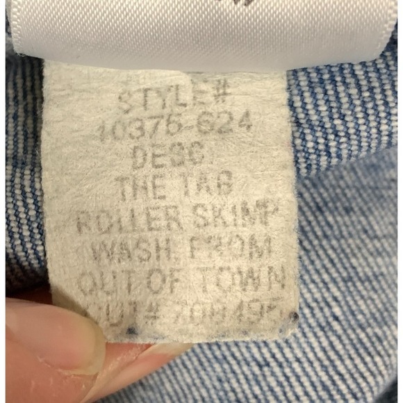 Mother The Tab Roller Skimp Jeans Women's 27 From Out Of Town Wide Leg 70s Retro - Picture 11 of 14